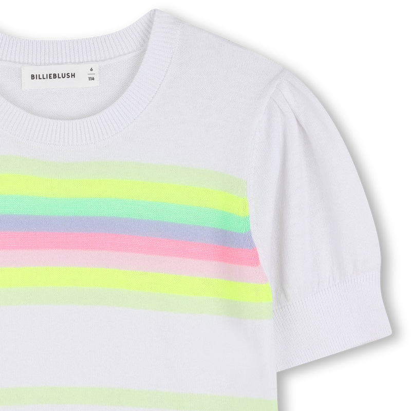 MAGLIA A MANICHE CORTE BILLIEBLUSH 
                        BAMBINA