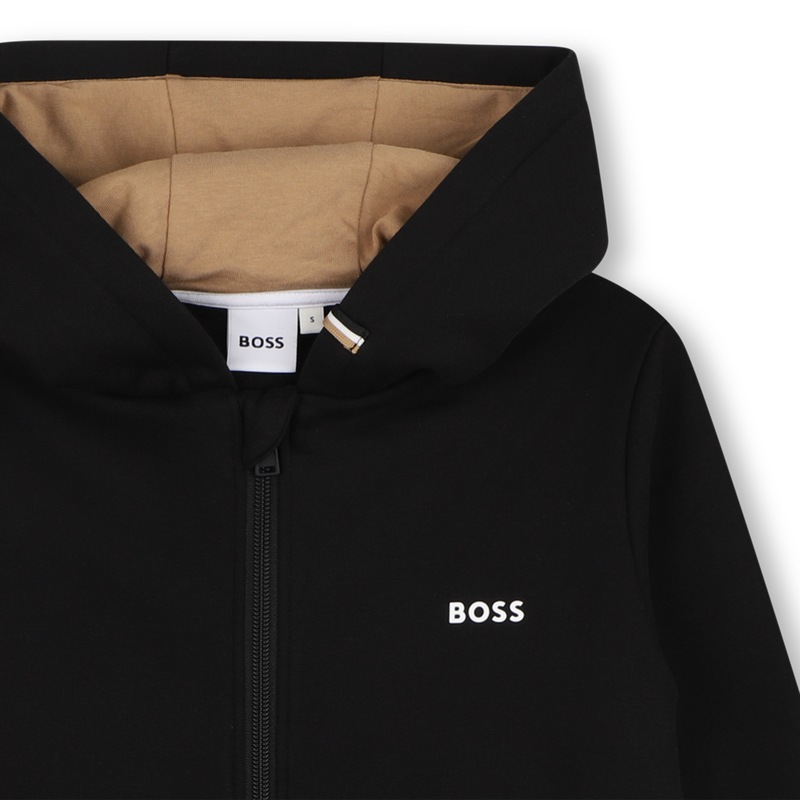 Cardigan con cappuccio BOSS 
                        BAMBINO