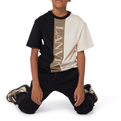 T-shirt color-block LANVIN RAGAZZO
