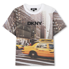 T-shirt a maniche corte DKNY 
                    RAGAZZO