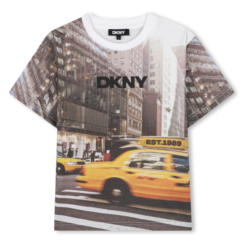T-shirt a maniche corte DKNY 
                        RAGAZZO