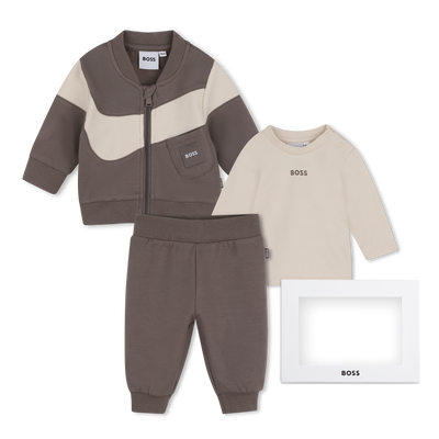 Set pantalone, cardigan e t-shirt BOSS RAGAZZO