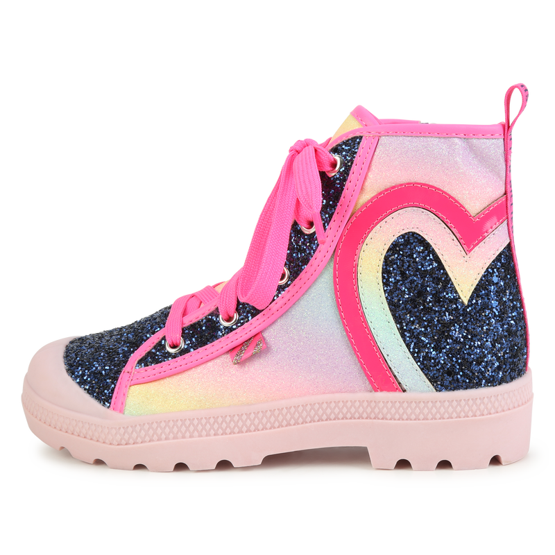 Stivaletti paillettes e zip