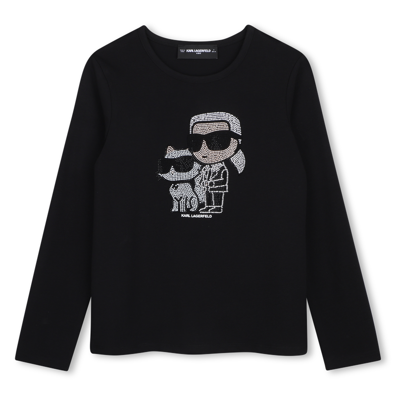 Maglietta a maniche lunghe KARL LAGERFELD KIDS 
                        BAMBINA