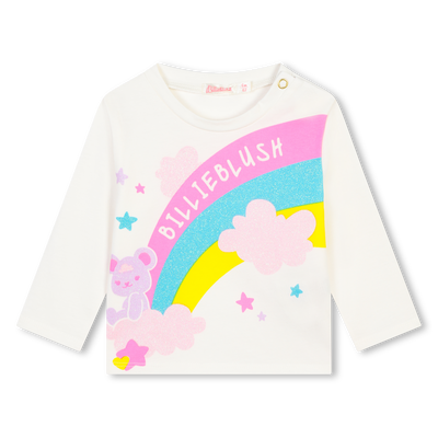 T-shirt cotone maniche lunghe BILLIEBLUSH BAMBINA