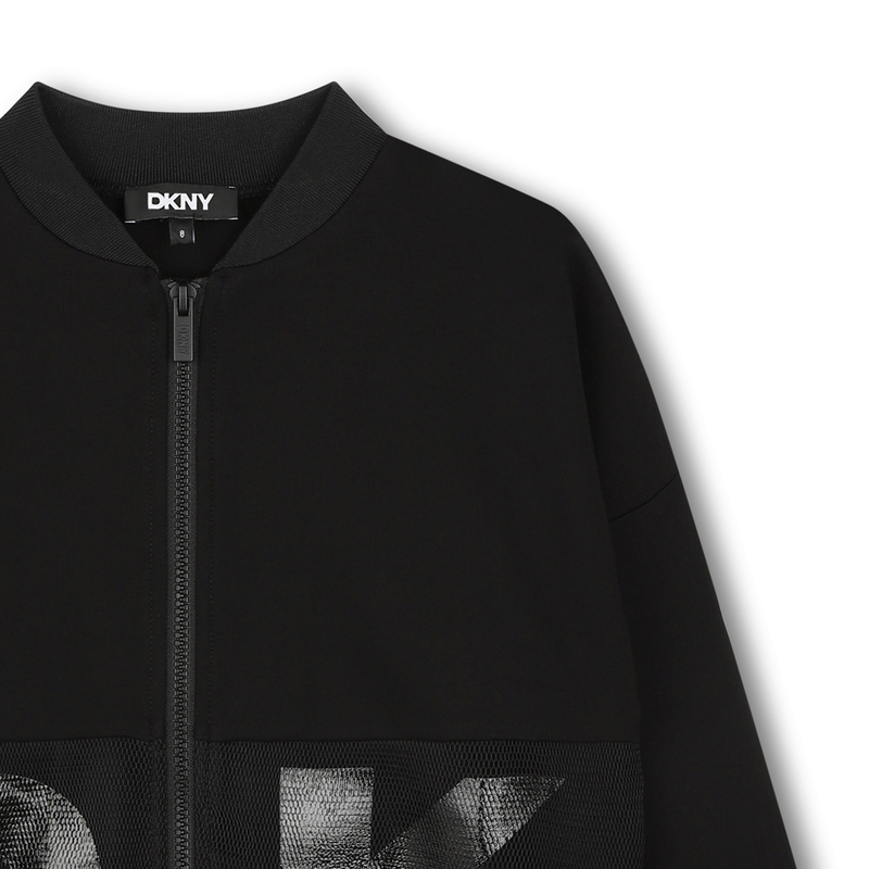 Cardigan con zip DKNY 
                        BAMBINA