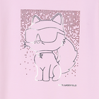 Vestito a maniche corte KARL LAGERFELD KIDS 
                    BAMBINA