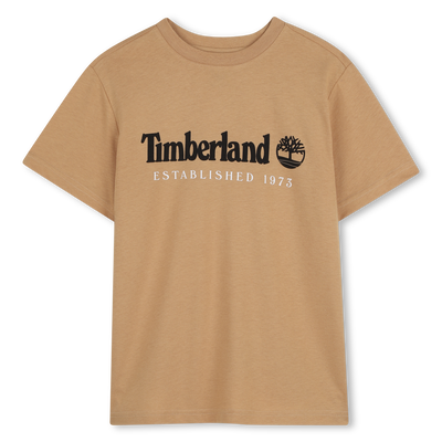 T-SHIRT A MANICHE CORTE TIMBERLAND RAGAZZO