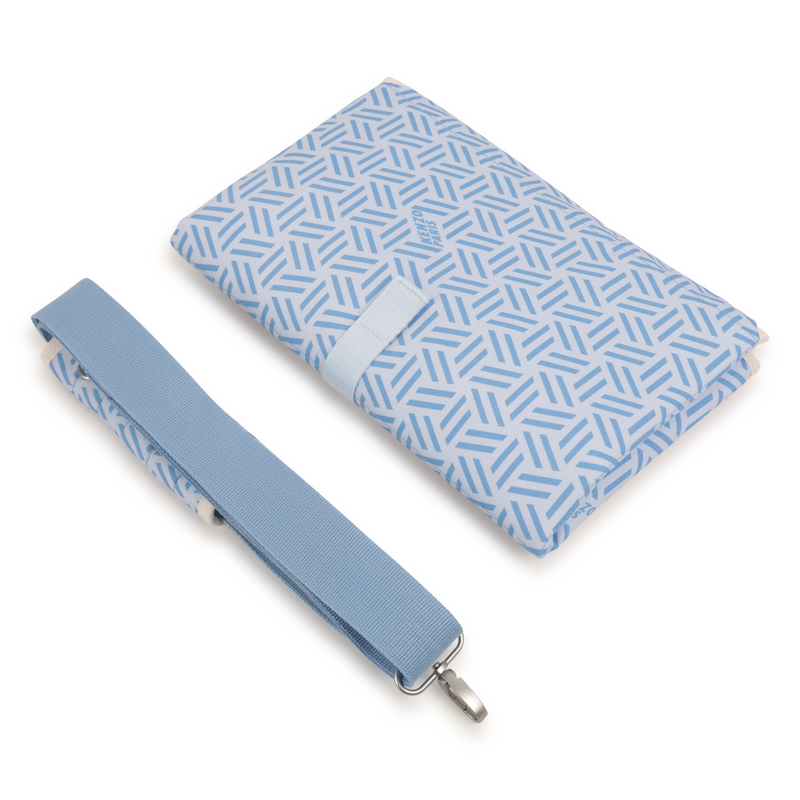 Borsa per pannolini trapuntata in popeline stampat KENZO KIDS 
                        UNISEX