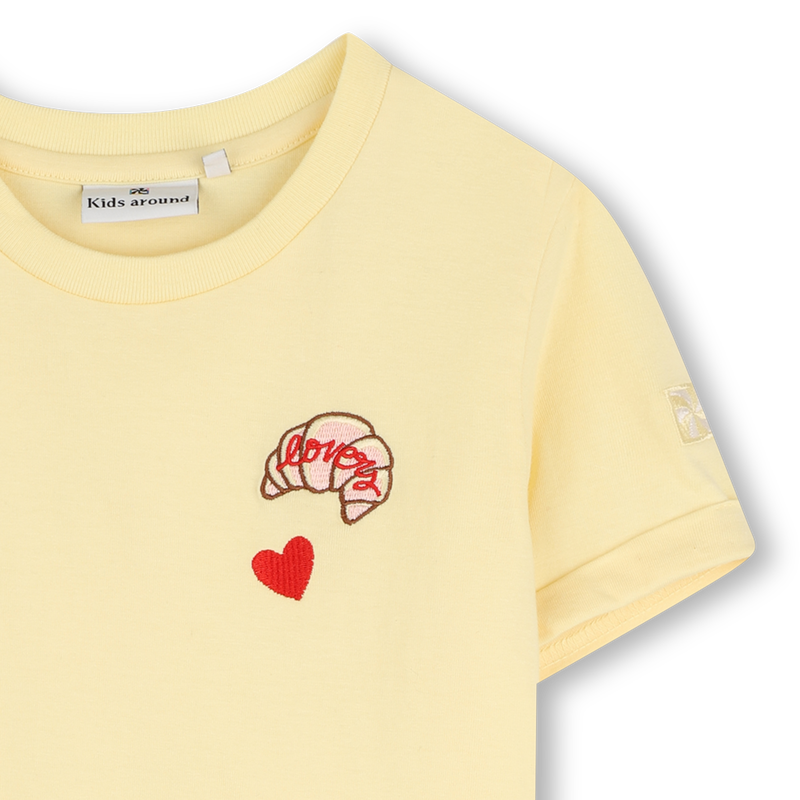 T-shirt a maniche corte KIDS AROUND 
                        BAMBINA