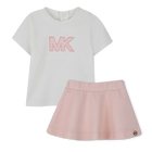Set t-shirt e gonna, ROSA PALLIDO, hi-res