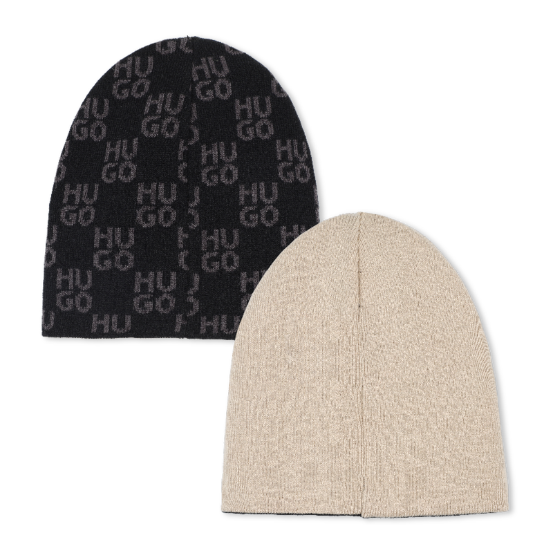 Double-layered beanie HUGO 
                        RAGAZZO