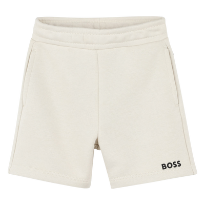 Shorts tinta unita in felpa BOSS RAGAZZO