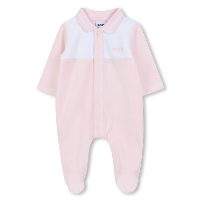 Tuta con chiusura a scatto BOSS BAMBINA