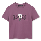 T-shirt a maniche corte KARL LAGERFELD KIDS 
                    RAGAZZO