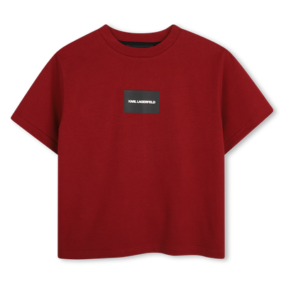 T-shirt a maniche corte KARL LAGERFELD KIDS RAGAZZO