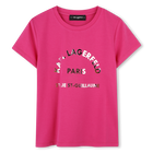 T-shirt a maniche corte, FUCSIA, hi-res