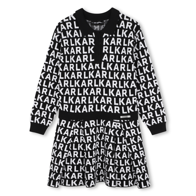 Vestito polo KARL LAGERFELD KIDS 
                        BAMBINA