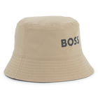 Bob double face bimateriale BOSS 
                    RAGAZZO