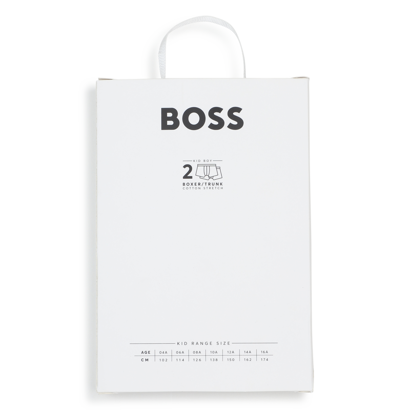 Set da 2 boxer BOSS 
                        RAGAZZO