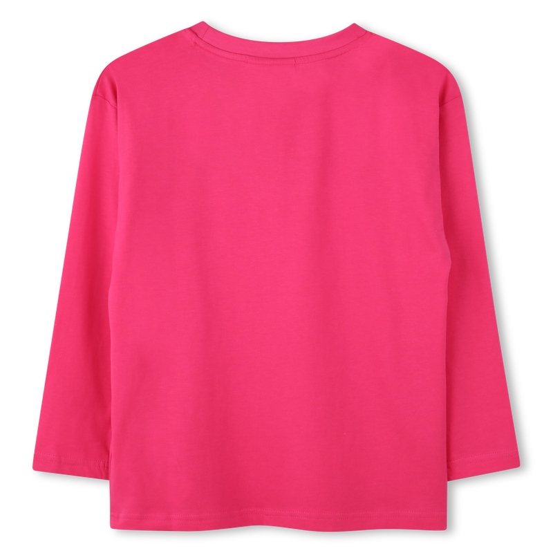 T-shirt con stampa logo HUGO 
                        BAMBINA