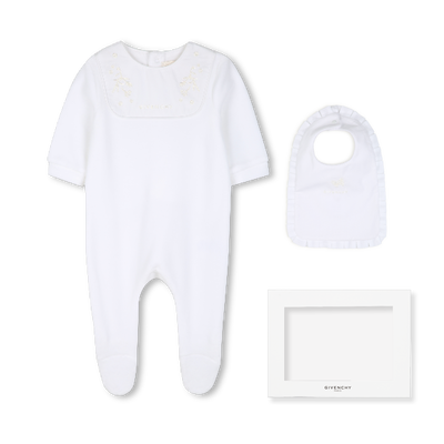Completo pigiama e bavaglino GIVENCHY BAMBINA