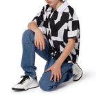 Jeans con vita regolabile DKNY 
                    UNISEX