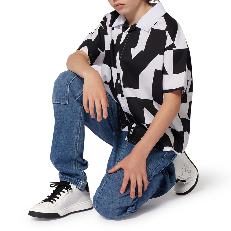Jeans con vita regolabile DKNY 
                        UNISEX
