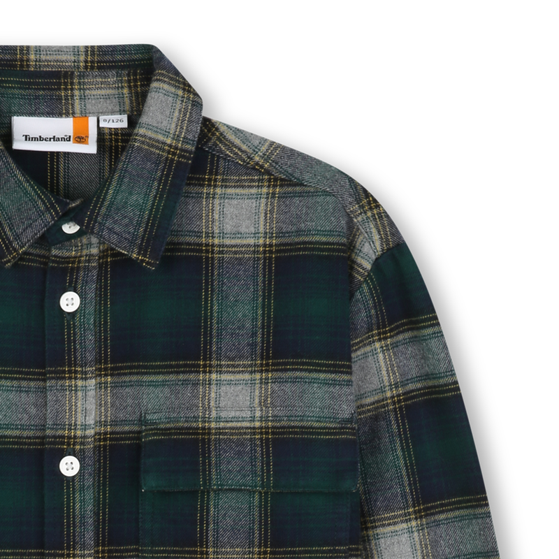 Camicia a quadri TIMBERLAND 
                        RAGAZZO