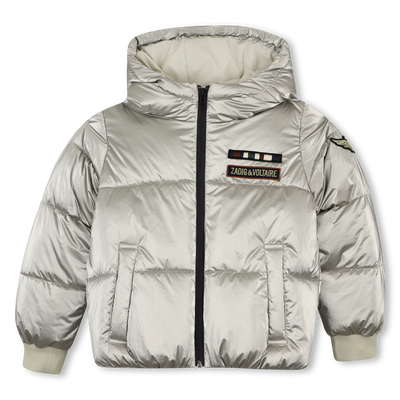 Giacca a vento con cappuccio ZADIG & VOLTAIRE BAMBINA