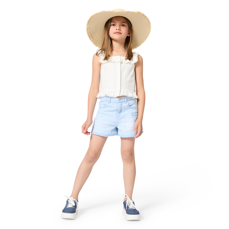 TOP BRETELLE ARRICCIATE MICHAEL KORS 
                        BAMBINA