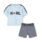 Set t-shirt e pantaloncini KARL LAGERFELD KIDS 
                    RAGAZZO