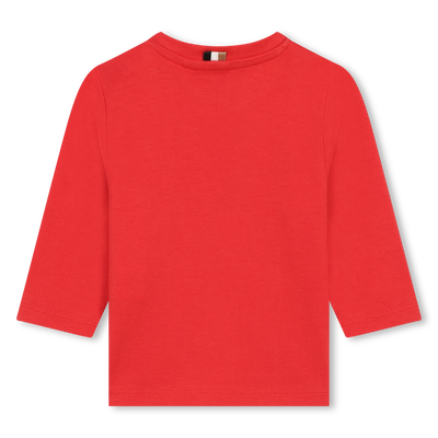 Cotton Long-Sleeve BOSS RAGAZZO