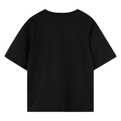 T-shirt in cotone con stampa KENZO KIDS RAGAZZO