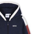 Cardigan con cappuccio BOSS 
                    RAGAZZO