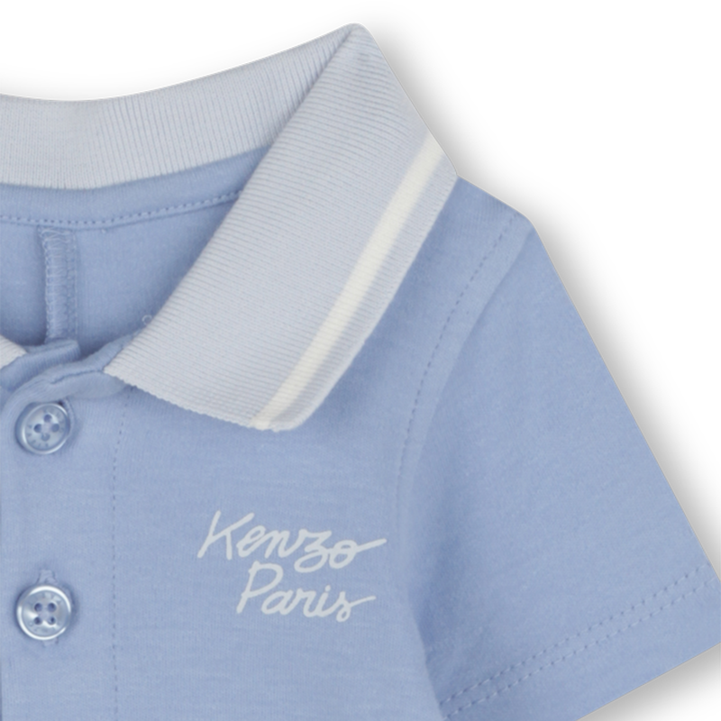 Tutina corta con tasche KENZO KIDS 
                        RAGAZZO