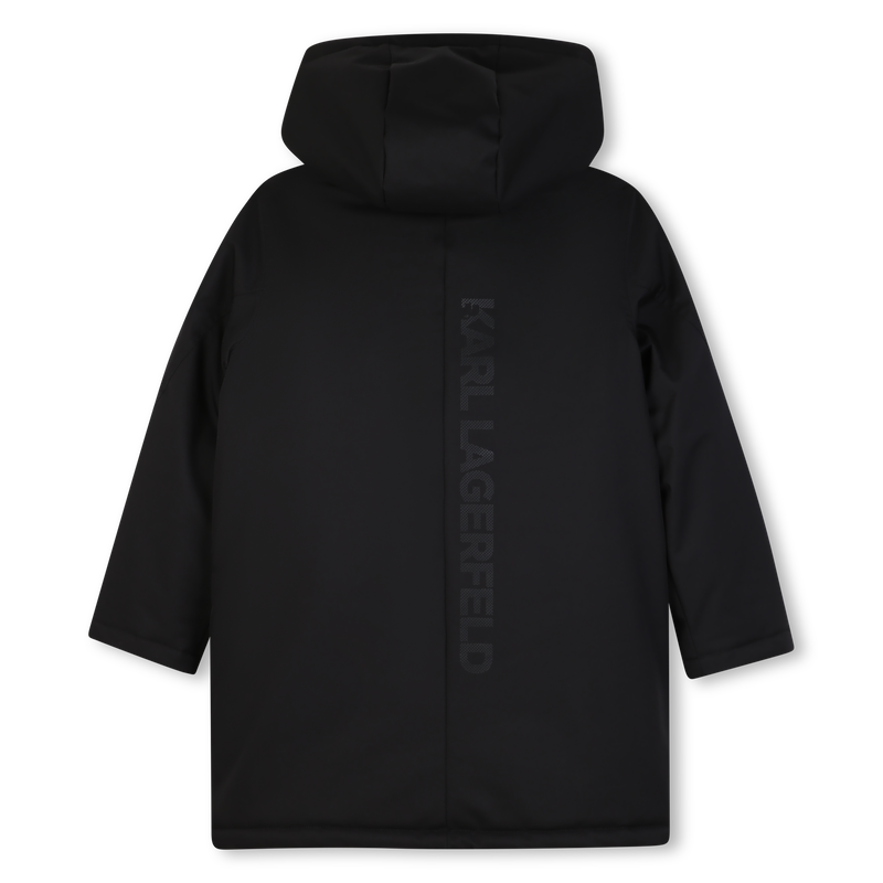 Parka con cappuccio KARL LAGERFELD KIDS 
                        RAGAZZO