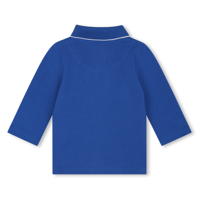 Polo in piqu&eacute; di cotone BOSS RAGAZZO