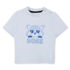 T-shirt con stampa e shorts BOSS 
                    BAMBINO