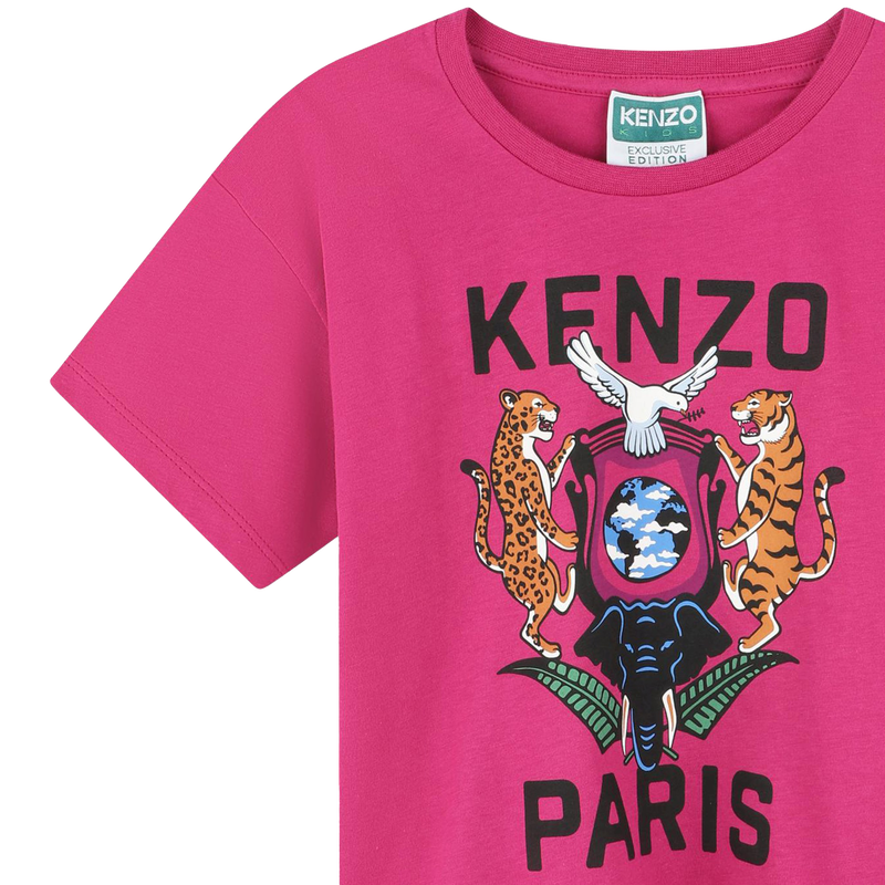 T-shirt a maniche corte KENZO KIDS 
                        BAMBINA