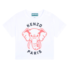 T-shirt a maniche corte KENZO KIDS 
                    BAMBINA