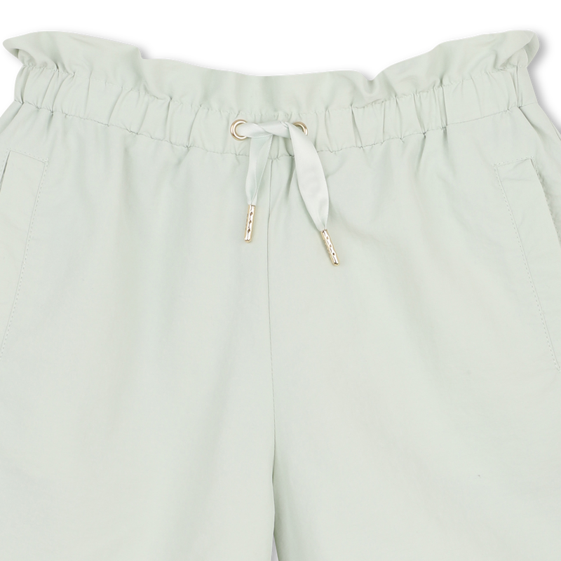 SHORTS CON ELASTICO IN VITA BOSS 
                        BAMBINA