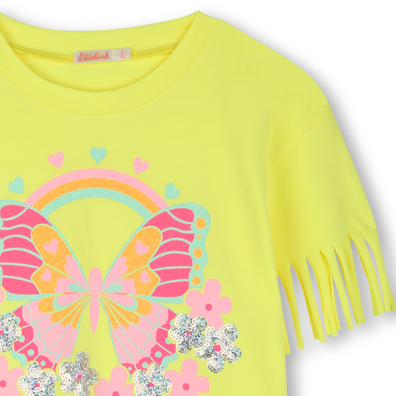 Abito dritto con frange BILLIEBLUSH 
                        BAMBINA