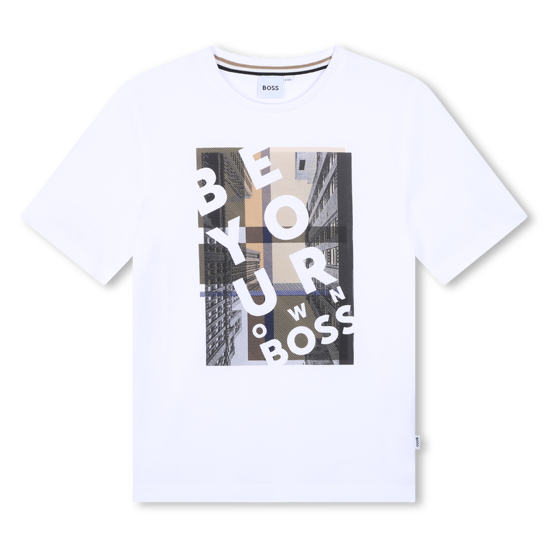 T-shirt a maniche corte BOSS 
                        RAGAZZO