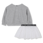 Set felpa e gonna KARL LAGERFELD KIDS 
                    BAMBINA