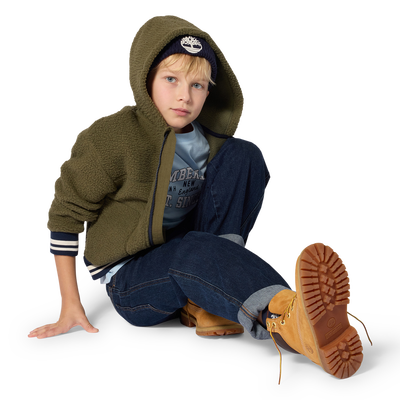 Cardigan con cappuccio TIMBERLAND RAGAZZO