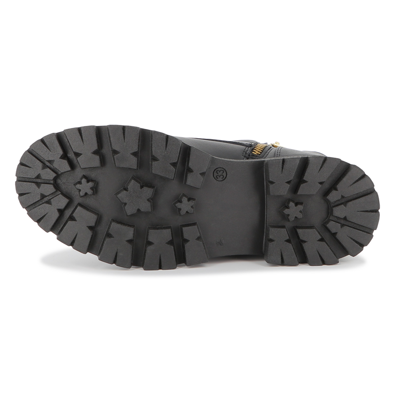 Stivali stringati in pelle bovina ZADIG & VOLTAIRE 
                        BAMBINA