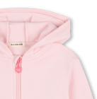 Felpa con cappuccio e zip BILLIEBLUSH 
                    BAMBINA