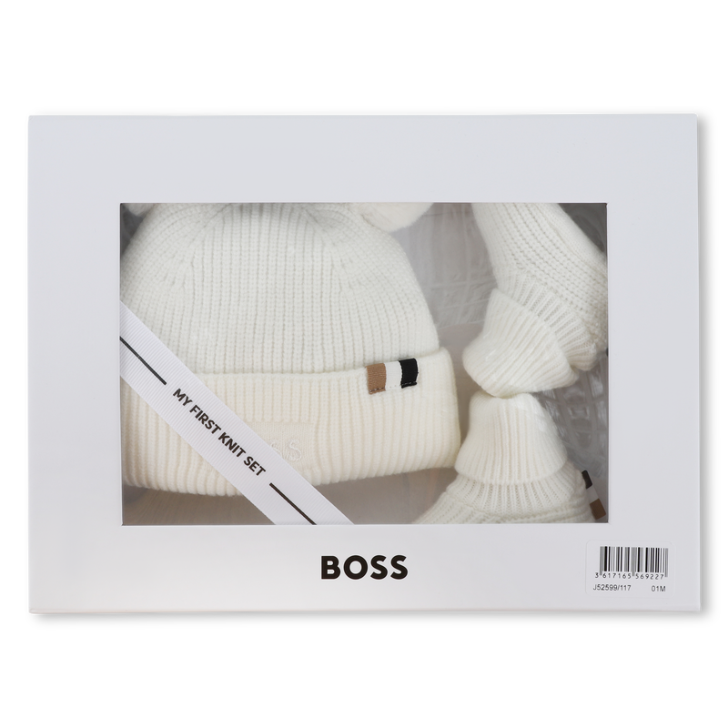 Set cappello e stivaletti BOSS 
                        UNISEX
