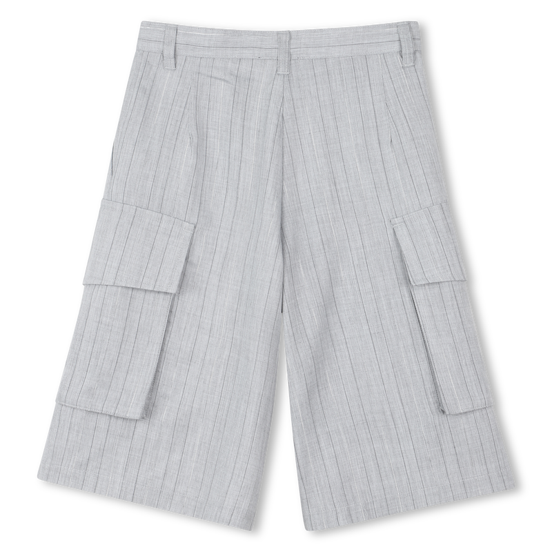 Shorts lunghi a righe DKNY 
                        BAMBINA